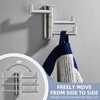 Angle Simple Swivel Towel Hook 3 Arms, SUS304 Stainless Steel