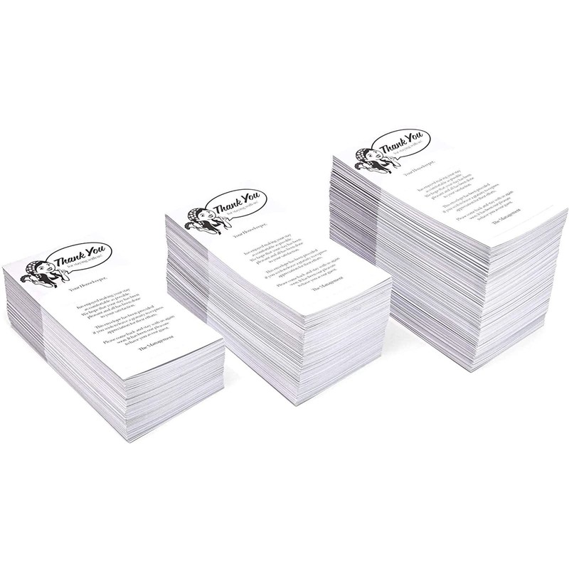 Juvale Tip Envelopes for Housekeeping - 3.5 x 6.5 Inches,