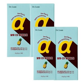 Dr.Lin Alpha CD One Day Fit Alpha Cyclodextrin Alpha CD Effectiveness 14 packs 4 boxes / 닥터린 알파CD 원데이핏 알파시클로덱스트린 알파시디 효능 14포 4박스