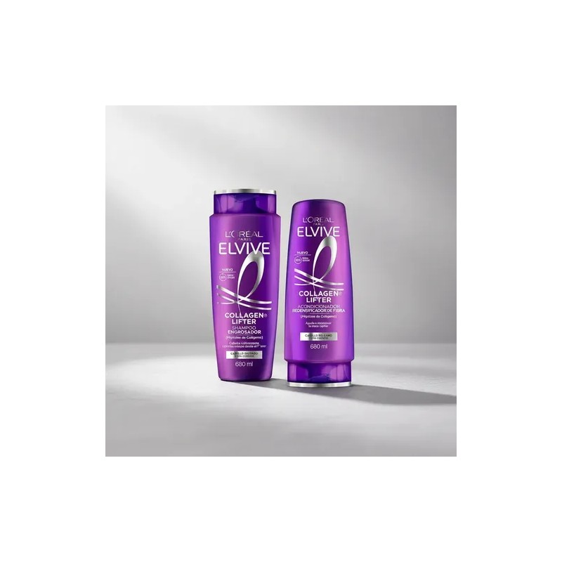 Elvive Colágeno Lifter 680ml Shampoo + Acondicionador