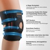 INDEEMAX Knee Support for Men and Women, Knee Brace, 4-Way