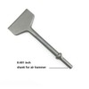 3 Inch Wide Pneumatic Chisel 0.401 Inch Shank Air Chisel