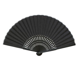 Osaka Choseido Fan, Men's, Stylish, Business, Japanese Style, Japanese Accessories, Festival, Plain, Boxed, charcoal gray