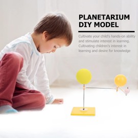 ULTECHNOVO Space Toys 1set Moon Development Planetary Planetarium Model: Astronomy System with Teach Toys Toy Moon- Sun Earth Instruments Motorized DIY Kits Toddlers Science Projector Use Kids Tools