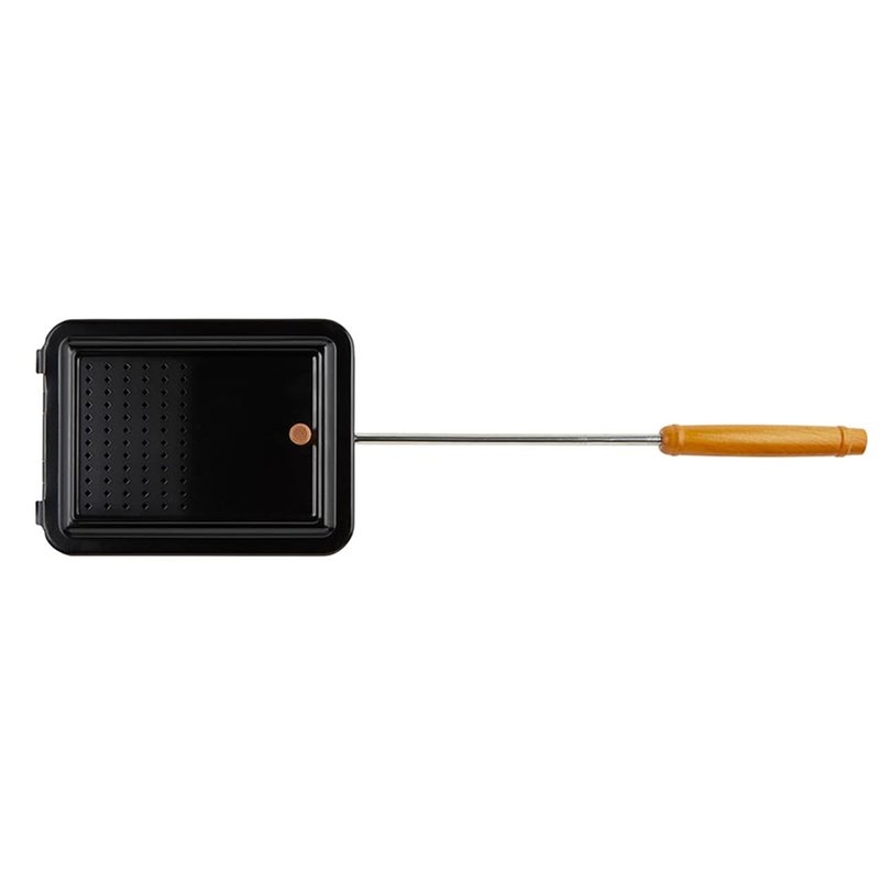 Cole Wheeler Campfire Popcorn Popper, Steel Wood Popper for Kitchen