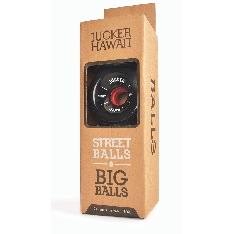 JUCKER HAWAII Longboard Wheels Street Balls Longboard Wheels Large 74