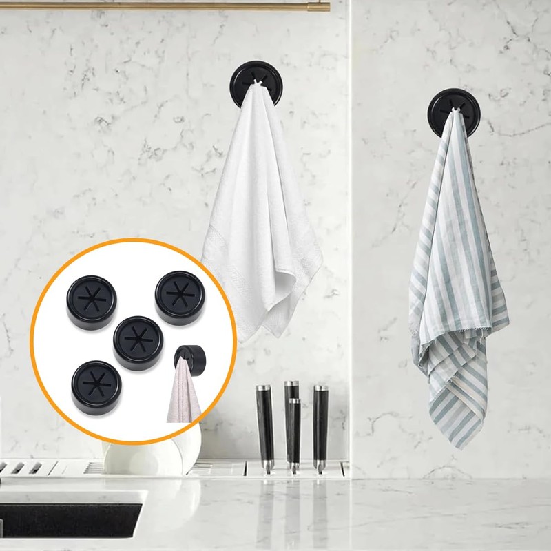 OUDQFCJ Pack of 4 Towel Rails - Camping Accessories without