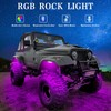 RGB LED Rock Lights, Neon Underglow Kit for Car with
