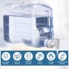 Funnymoom 2 Pack 1.5 Gallon Fridge Water Dispensers Bottle with