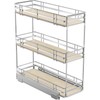 Hausvita 3-Tier Pull Out Cabinet Organizer Spice Rack for Narrow