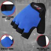 ZRIX Gym Gloves (Blue, Small)