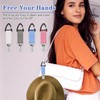 Mabor 4Pcs Hat Clip for Travel on Bag, Elastic Hat