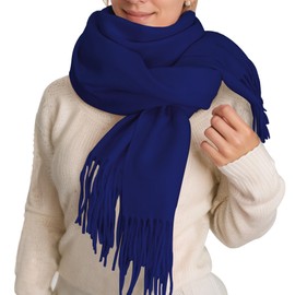 ehsbuy Birthday Gifts for Women Cashmere Winter Scarf for Ladies Large Soft Warm Scarves Pashmina Shawls and Wraps for Christmas Wedding Evening