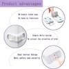 4 Pcs Safe Drawer Locks, Update Child Proof Cupboard Locks,