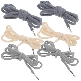 Frcolor 12pcs Drawstring Cord Replacement Drawstring Easy Threader Hoodie String Replacement for Sweatpants Shorts Pants Hoodies