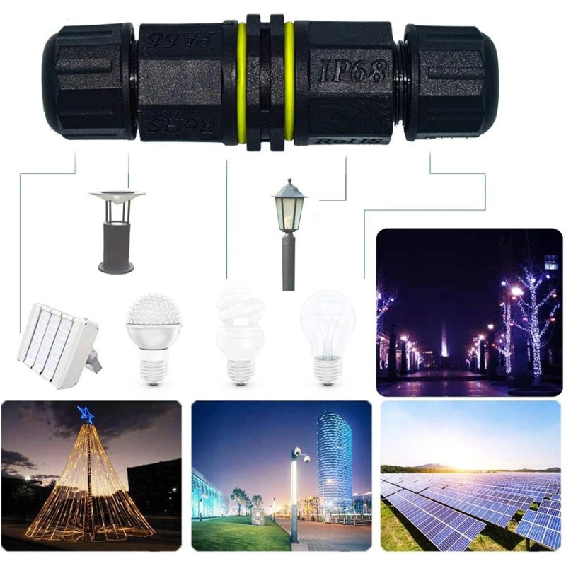 FX Junction Box Outdoor Waterproof IP68 Electrical Cable Connector 2