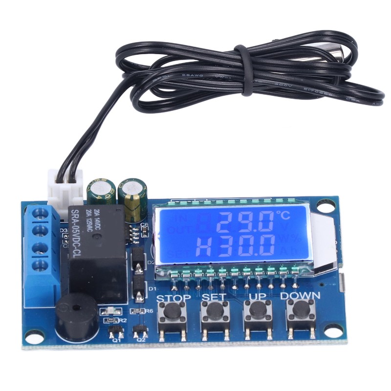 Electronic Temperature Controller Cooling Heating Digital Temp Control Module DC630V