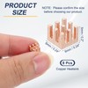 PATIKIL Copper Heatsink 6x6x5mm, 8 Pcs Heat Sink Cooler Radiator