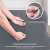 CHUN YI 5 Piece Loveseat Covers, Stretch Couch Covers for