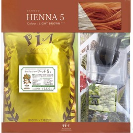 [Henna] kano子 ha-buhena [Light Brown] [Color] for [Hair Care Plant Hair Dyed]