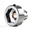 toolant Hex Die Adapter for Ratcheting Tap Wrench Handle