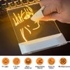 NHQZ LED Note Board with Colours, Acrylic Note Board with