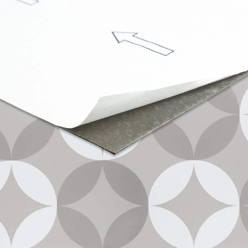 Retro Self Adhesive 12-Inch Vinyl Floor Tiles, 20 Tiles -