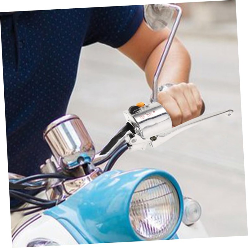 Gatuida Motorcycle Switch Handle User-Friendly Design Headlight Brake Lever for