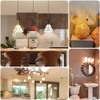LUHMQ E17 LED Bulb 3 Pack Microwave Oven Appliance Light