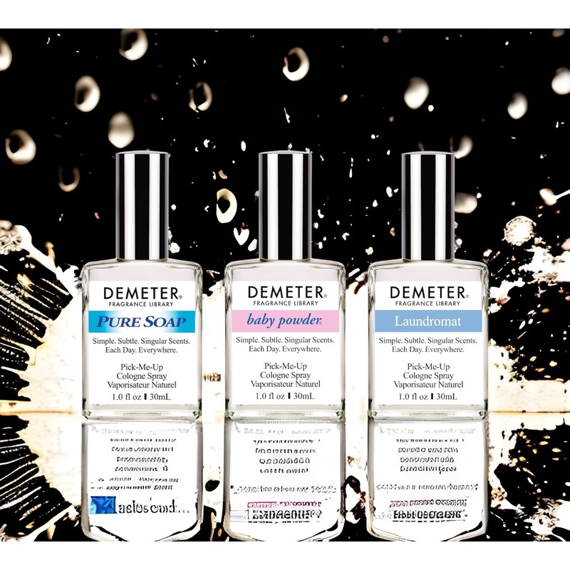 DEMETER Fresh And Clean Collection, Set of 3 Unique Perfumes