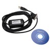 vhbw Programming Cable RS-232 Compatible with AB-SLC 5/03 5/04 5/05