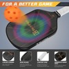Pickleball Paddle, Carbon Fiber Surface with Reinforced 16mm Polypropylene Honeycomb