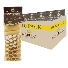 Marulo Cannelloni, Artisan Italian Pasta, Bronze Die Cut, Only 2 Ingredients, 100% Durum Semolina, Imported from Campania, Italy, 10 x 1.1 lb (500g)