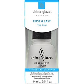 China Glaze, First and Last, 0.5 Fluid Ounce, 0.5 Fluid Ounce