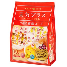 Hikari Miso Genki Plus Ornithine Vermicelli Soup, 10 Servings