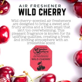 Wonder Wafers 250 Count Unwrapped Automobile Professional Use Air Fresheners Car and Truck Detail (Wild Cherry)