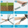 JS HANGER Collapsible 4-arm Rotary Outdoor Umbrella Drying Rack Metal