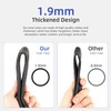 ulip (2-Pack) 60/70-6.5 Inner Tube Replacement Straight Vavle 10 Inch