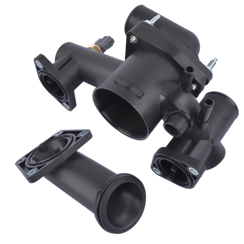 AJ89485 Thermostat Housing Assembly Compatible for 2003 2004 2005 Jaguar