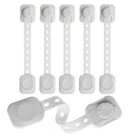 Child Lock, Drawer, Baby Guard, Children, Baby Safety, Stopper, Drawer Lock, Double Lock, Length Adjustable, Unlock with Both, Refrigerator Stopper, Door, Door Lock, Earthquake Prevention, Pinching Prevention, Tamper Prevention, Baby Guard, Door Lock (Se