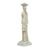 Caryatide Erechtheion Acropolis Athens Female Figure Greek Grey Patina Statue