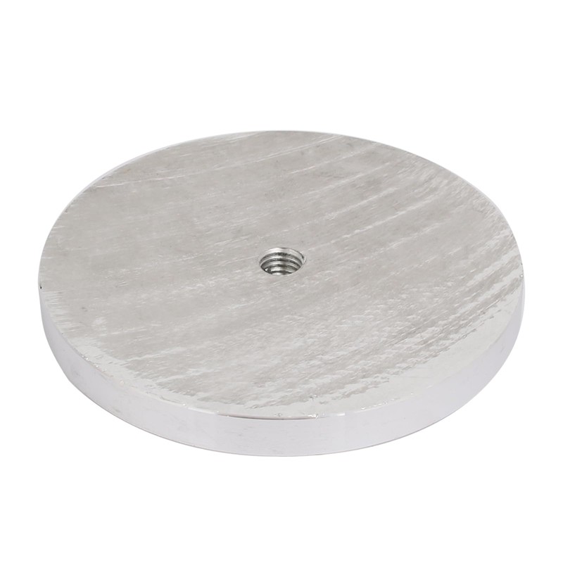 QUARKZMAN 100 mm Aluminium Disc x 1 Piece Circular Discs