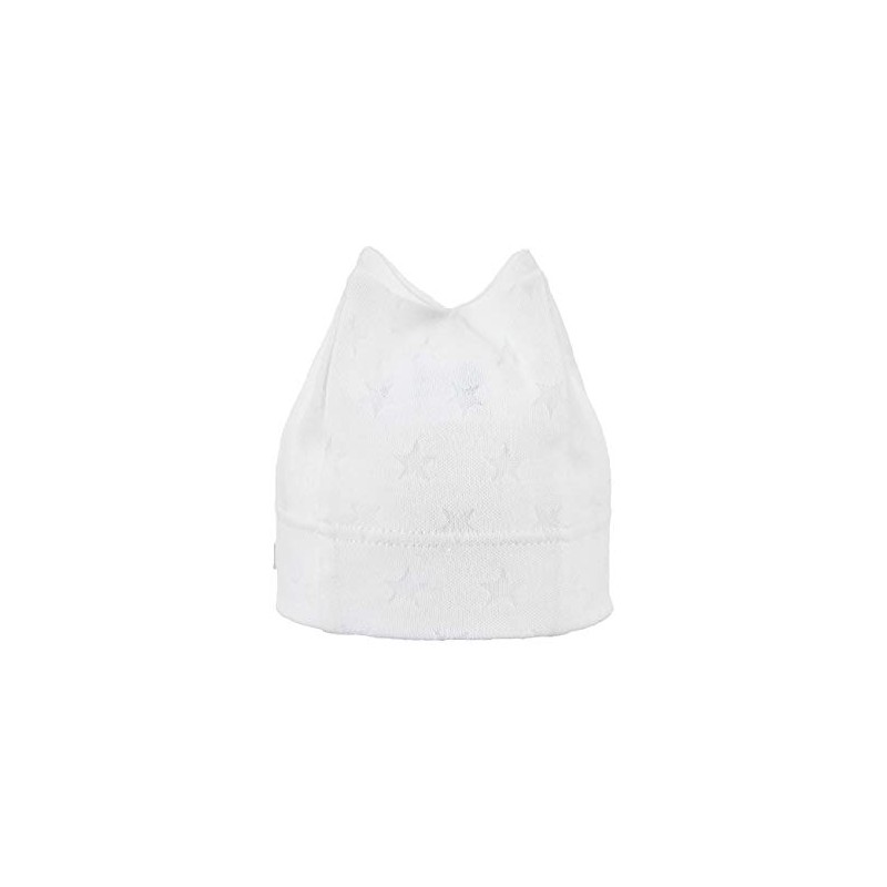 Sterntaler Baby Girls' Winter Hat, White