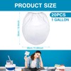 Xumann 20 Pcs 1 Gallon Paint Strainer Bag, Paint Strainers