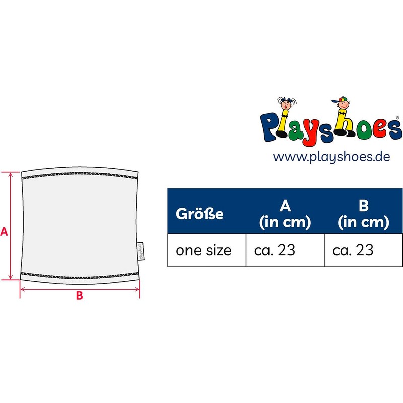 Playshoes Unisex Children's Fleece Tube Scarf Winter Scarf, dots