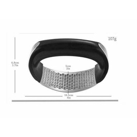 Mr Gadget's Solutions Garlic Press Rocker - YOGET Stainless Steel Garlic Ginger Mincer, Garlic Crusher