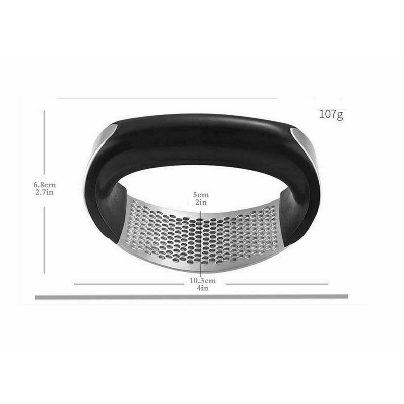 Mr Gadget's Solutions Garlic Press Rocker - YOGET Stainless Steel
