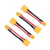 BDHI 4pcs Male XT60 to Female XT30 / XT-30 Connector