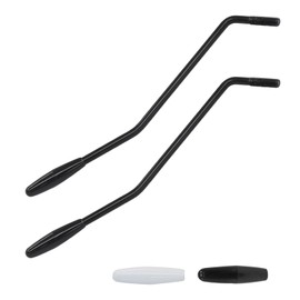 Marvexi 2Pcs 6mm & 5mm Whammy Bar Thread Tremolo Frm, Metal vintage Electric Guitar Tremolo Arm for Electric Guitar Tremolo System(Black)