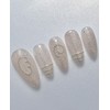 Soft handmade nail tips - ballerina / 말랑 수제네일팁 -